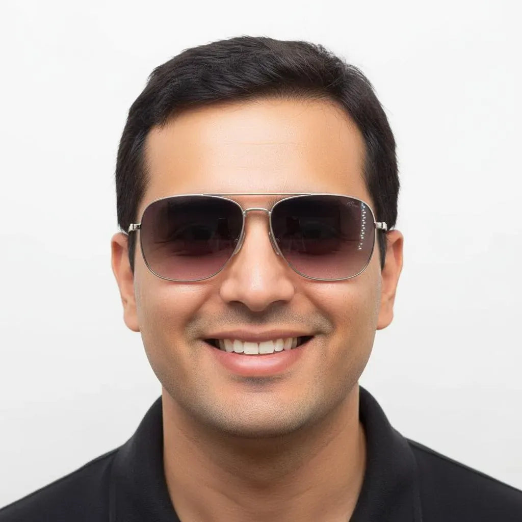 IARRA Sunglasses IARRA Full Rim Mirror Sunglasses For Men 151027