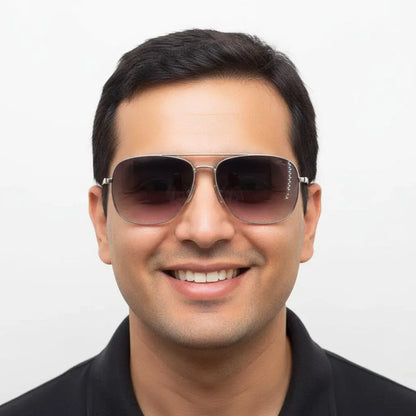 IARRA Sunglasses IARRA Full Rim Mirror Sunglasses For Men 151027