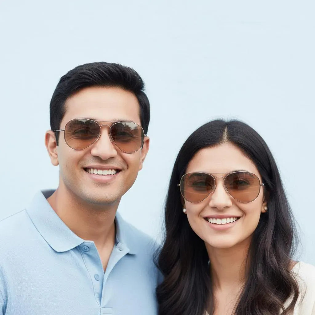 IARRA Sunglasses IARRA Full Rim Mirror Sunglasses For Men & Women 304345