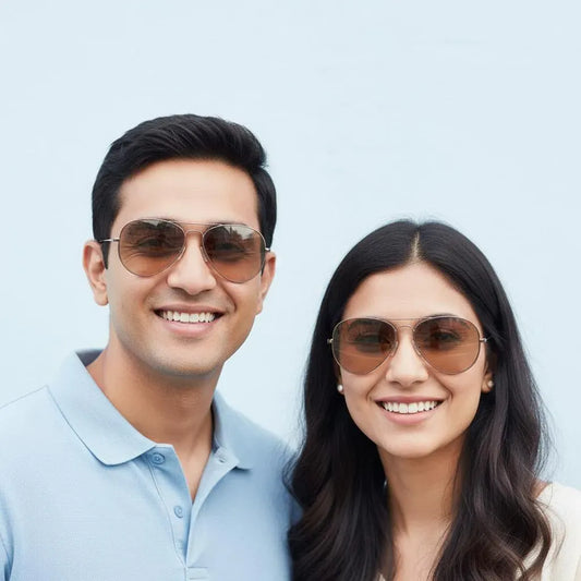 IARRA Sunglasses IARRA Full Rim Mirror Sunglasses For Men & Women 304345