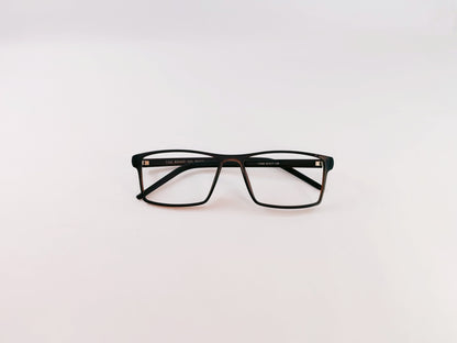 iDom Eyeglasses Brown Full Frame Rectangle Specs For Men & Women 110705