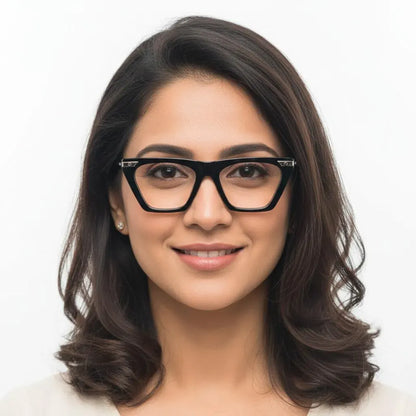 iDom Eyeglasses Cat-Eye Full Frame Specs For Women 655637