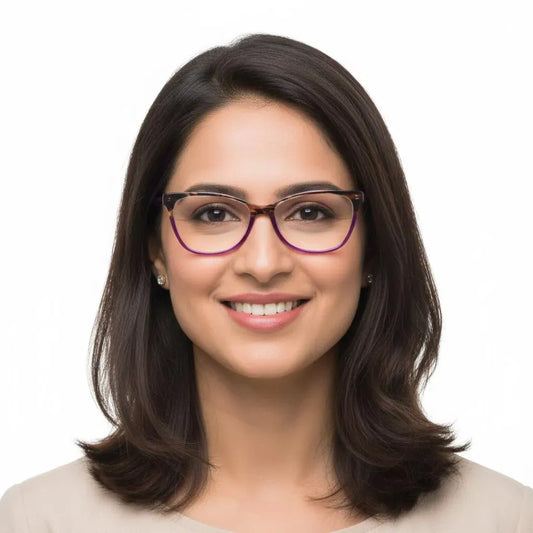 iDom Eyeglasses Cat-Eye Full Frame Specs For Women FP1866