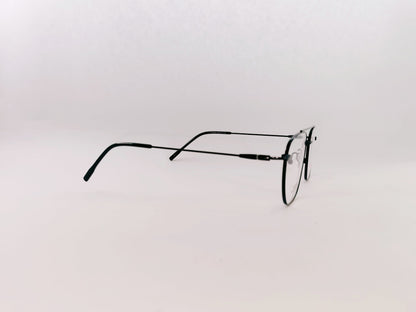 iDom Eyeglasses Full Frame Aviator Square Specs For Men THP005