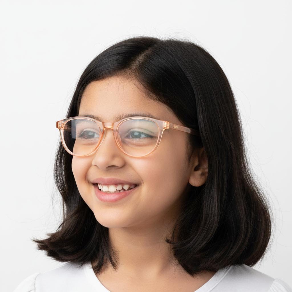 iDom Eyeglasses Full Frame Cat Eye Specs For Kids 214828
