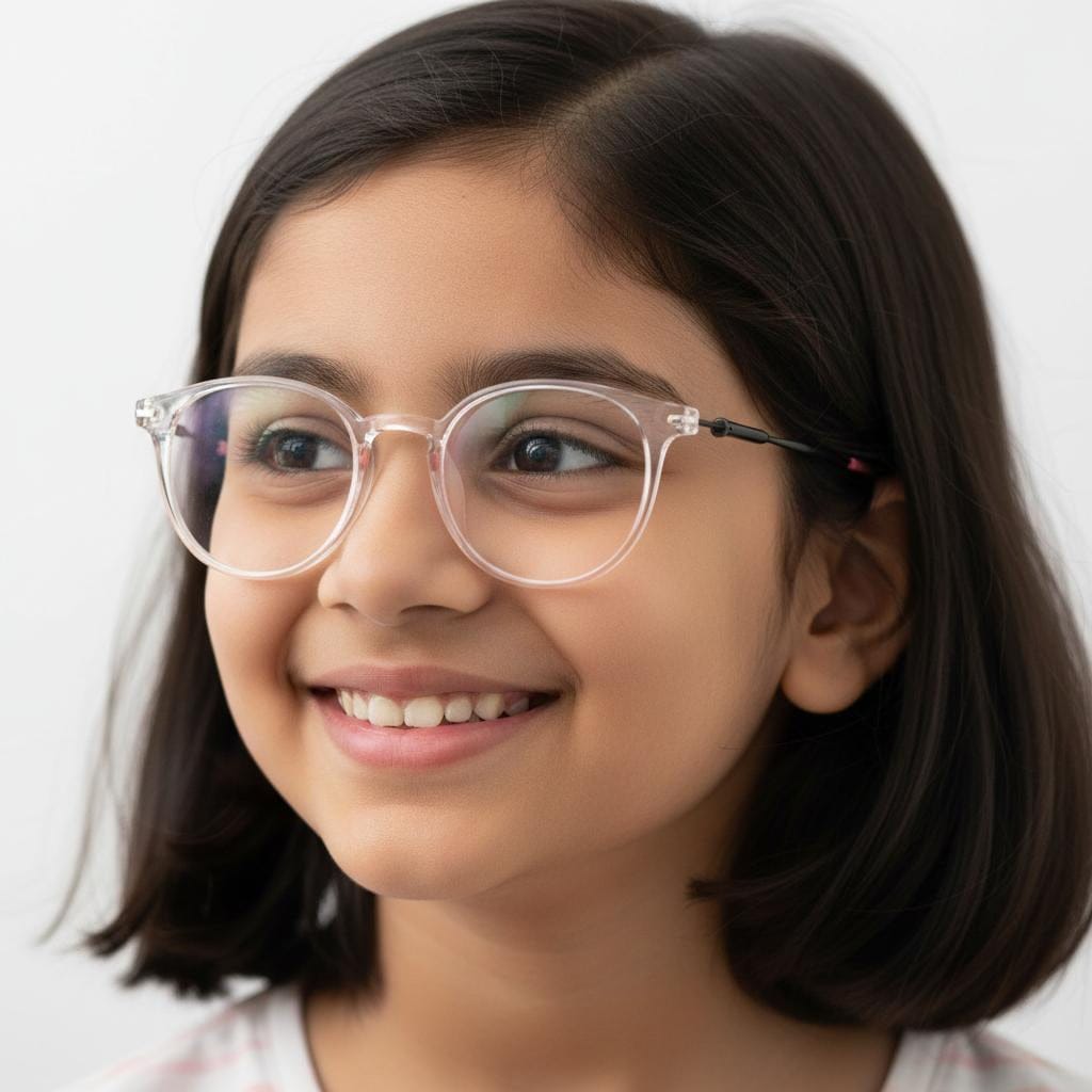 iDom Eyeglasses Full Frame Cat Eye Specs For Kids 285742