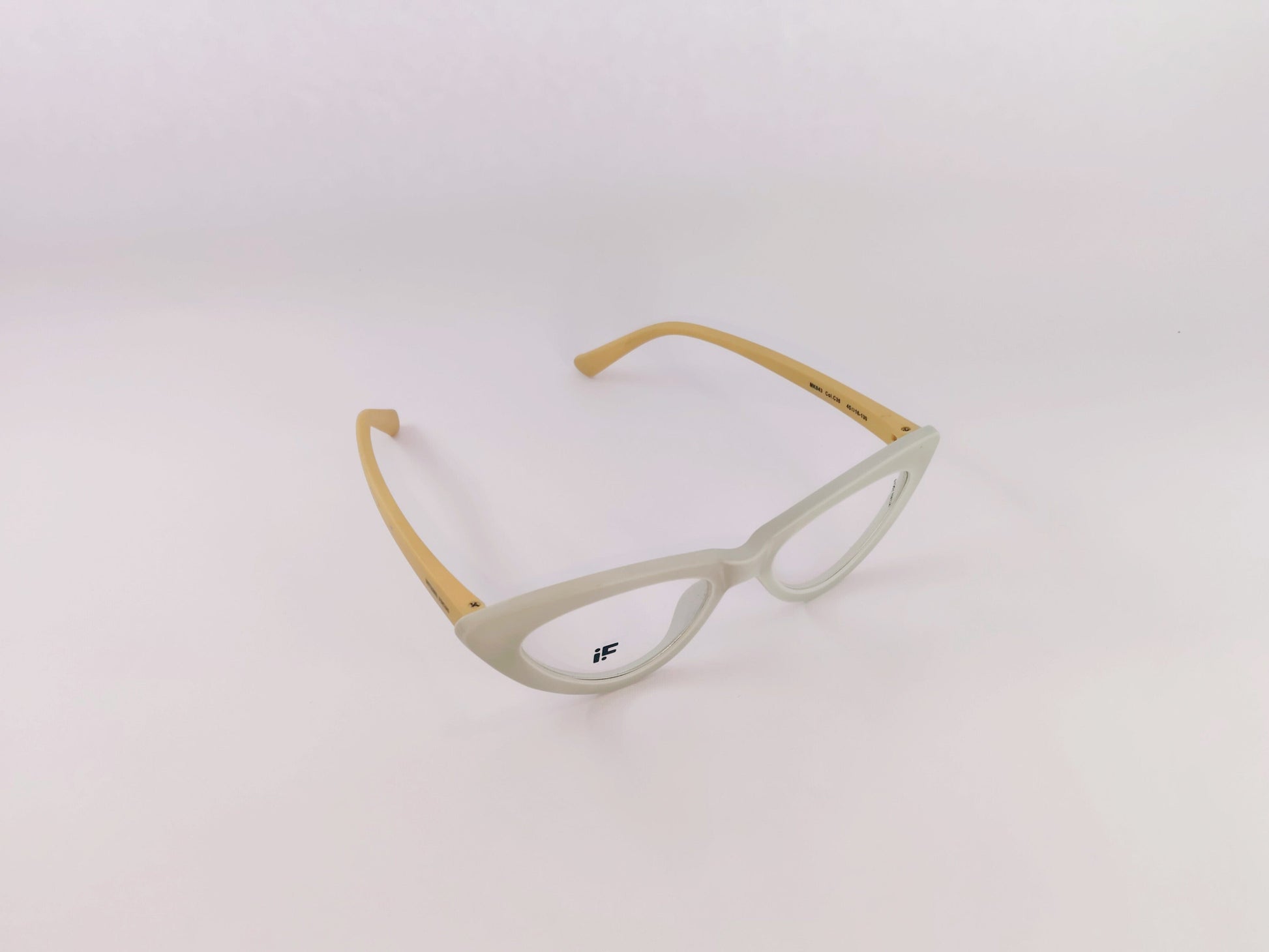 iDom Eyeglasses Full Frame Cat Eye Specs For Kids MK043C38