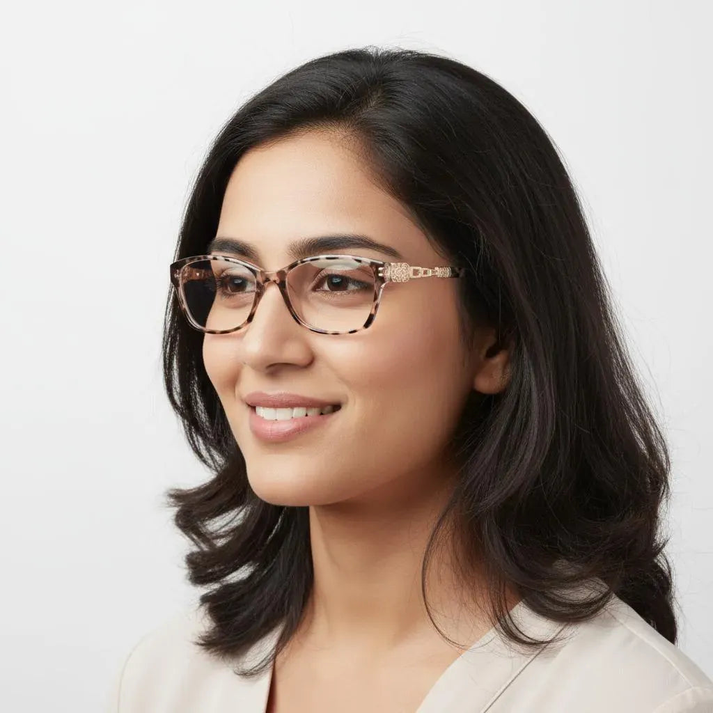 iDom Eyeglasses Full Frame Cat-Eye Specs For Women 023746_B