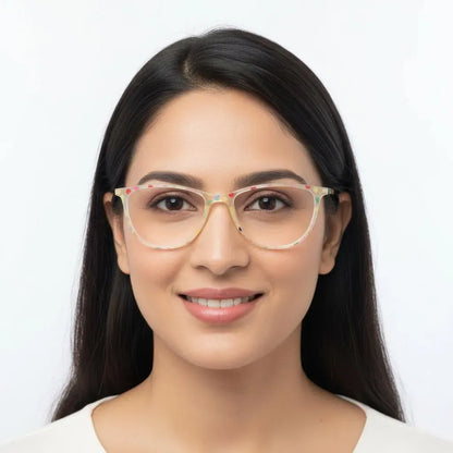 iDom Eyeglasses Full Frame Cat-Eye Specs For Women 109651