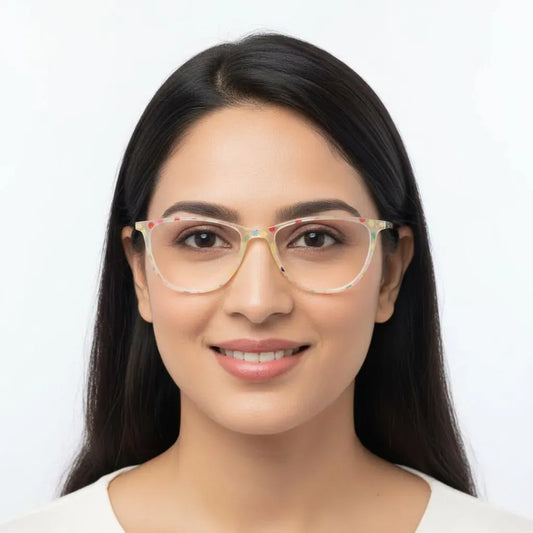 iDom Eyeglasses Full Frame Cat-Eye Specs For Women 109651