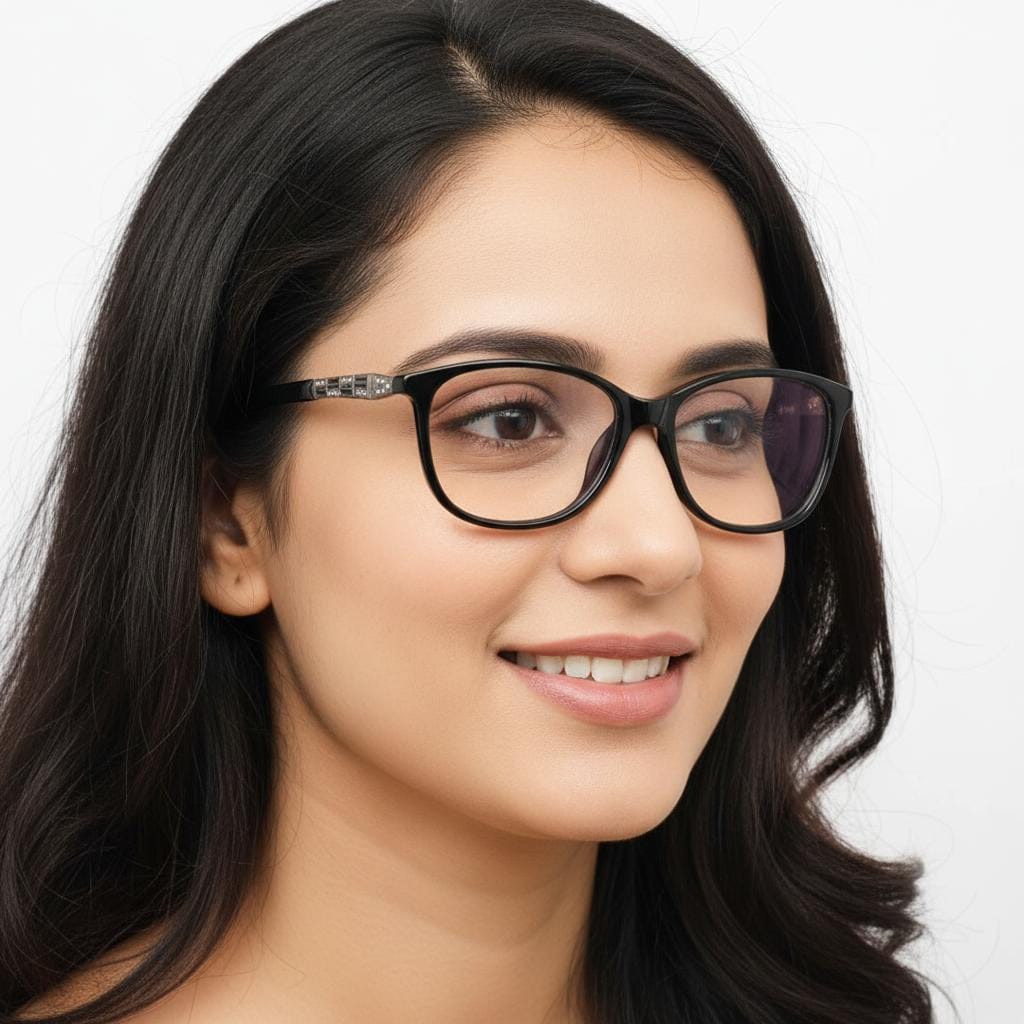 iDom Eyeglasses Full Frame Cat-Eye Specs For Women 117354