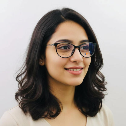 iDom Eyeglasses Full Frame Cat-Eye Specs For Women 170632