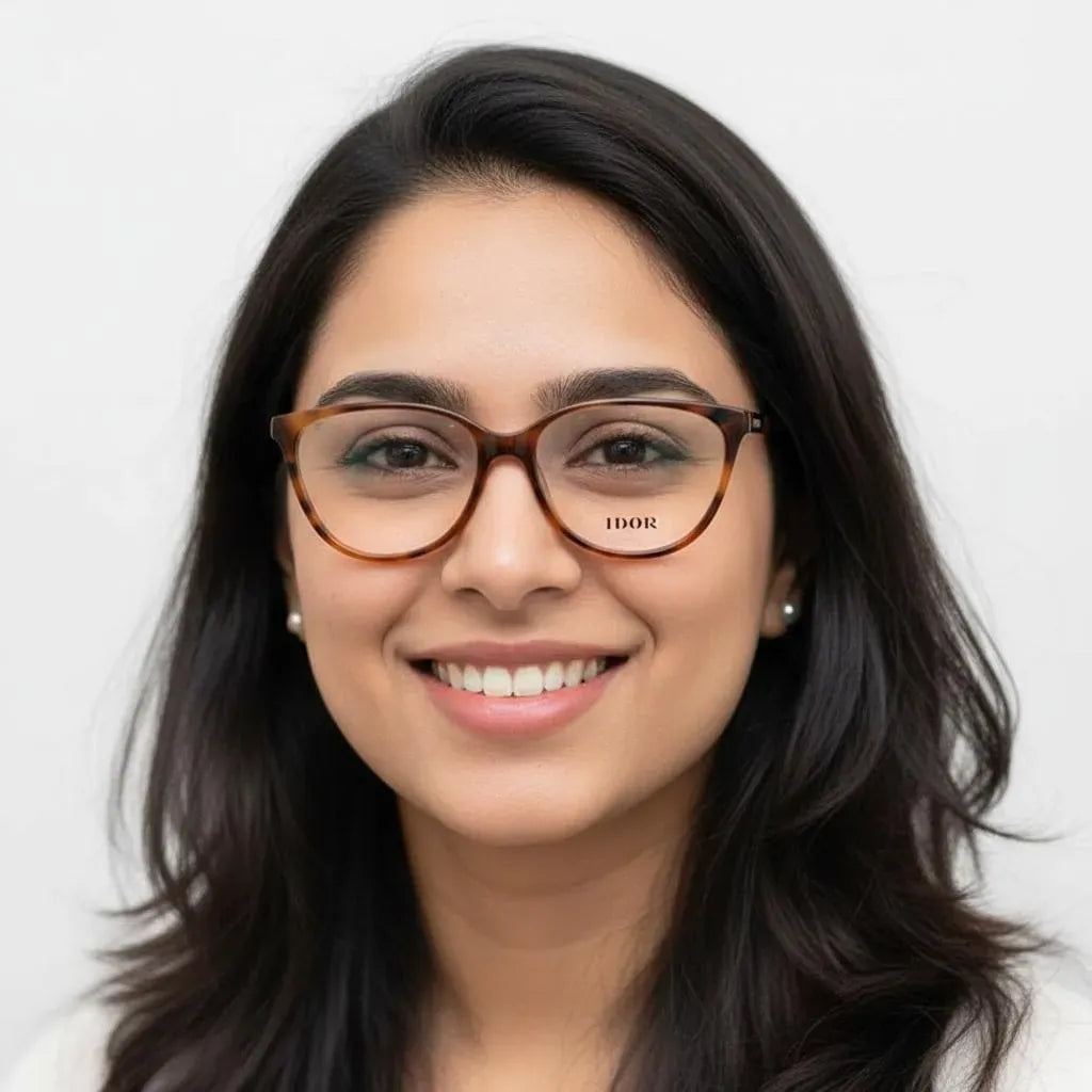 iDom Eyeglasses Full Frame Cat-Eye Specs For Women 251608