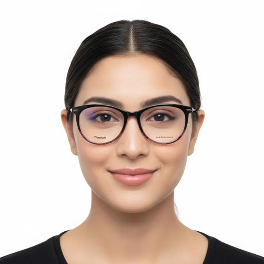 iDom Eyeglasses Full Frame Cat-Eye Specs For Women 290745