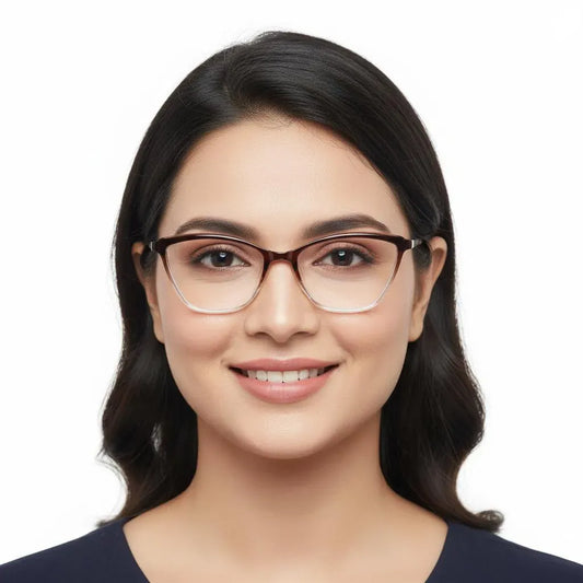 iDom Eyeglasses Full Frame Cat-Eye Specs For Women 354295