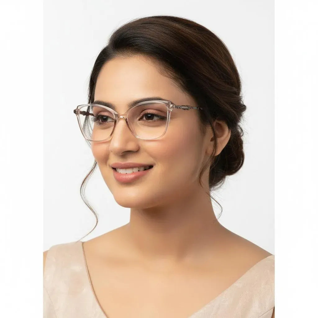 iDom Eyeglasses Full Frame Cat-Eye Specs For Women 359355
