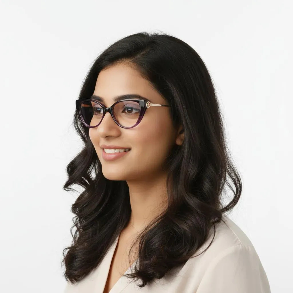 iDom Eyeglasses Full Frame Cat-Eye Specs For Women 359469