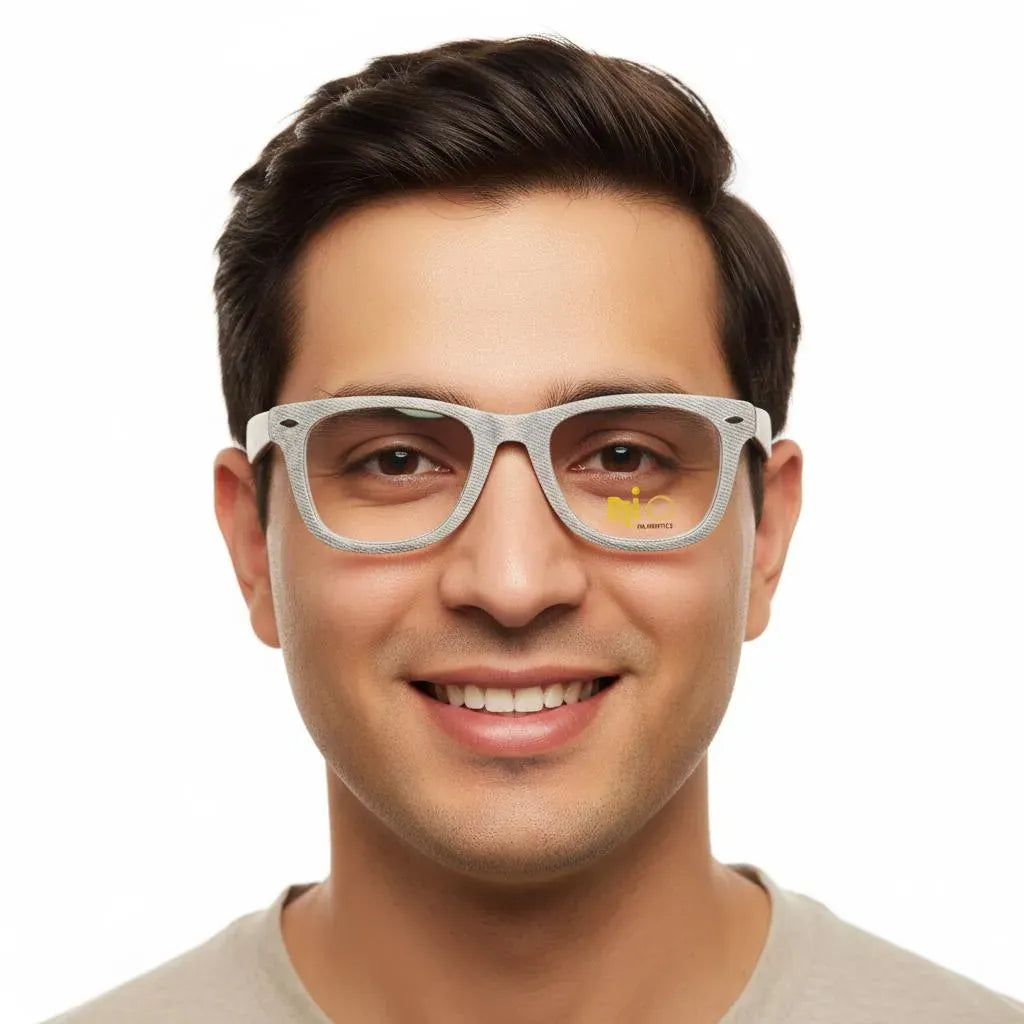 iDom Eyeglasses Full Frame DENIM Wayfarer Specs For Men 645210