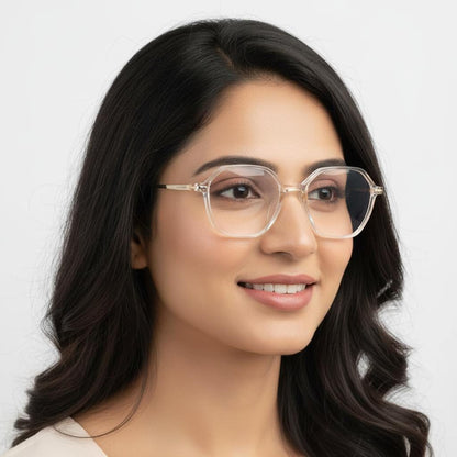iDom Eyeglasses Full Frame Geometric Specs For Women 171086