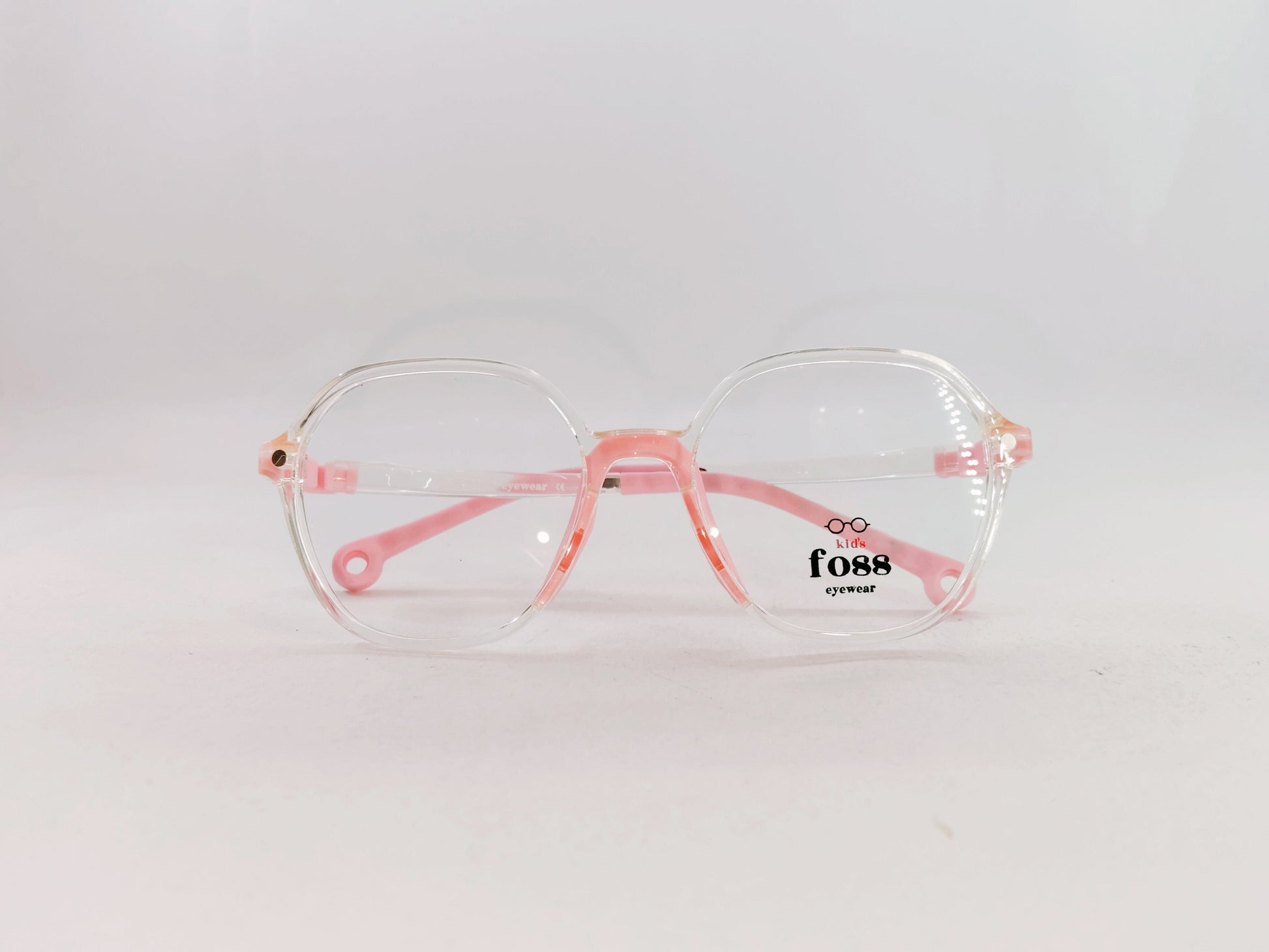iDom Eyeglasses Full Frame Hexa Clip on Specs For Kids 119126