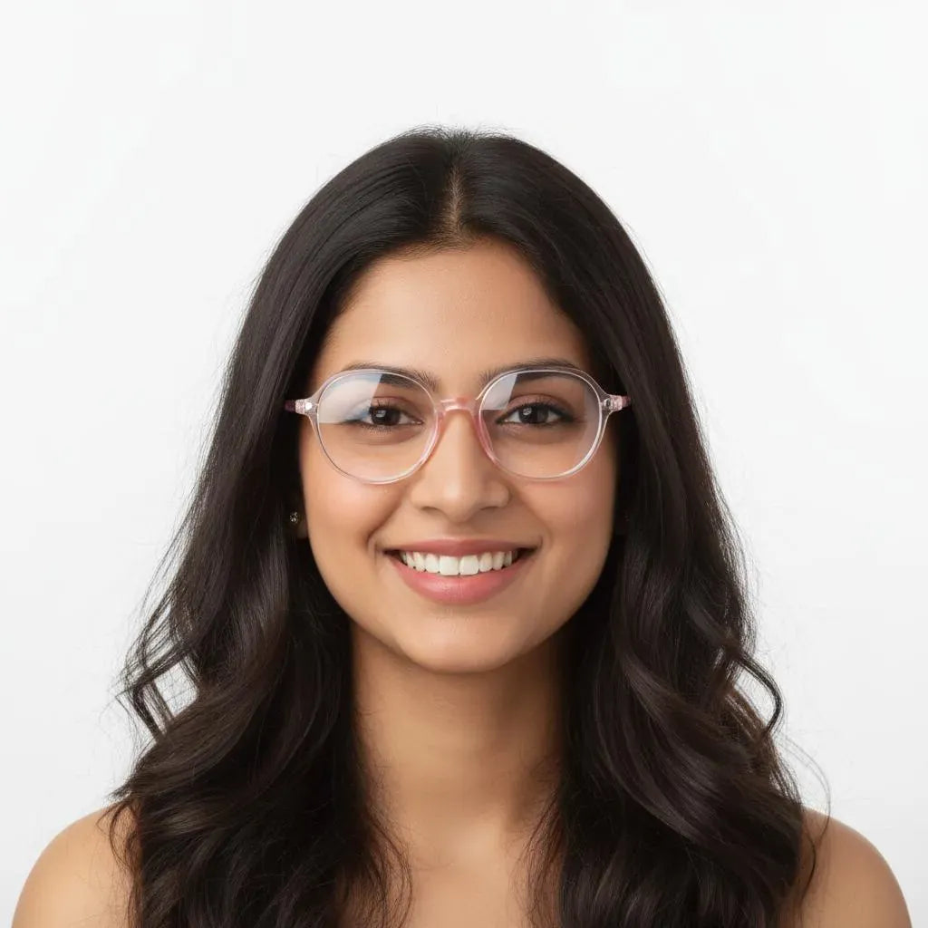 iDom Eyeglasses Full Frame Hexa Clip on Specs For Kids 119126