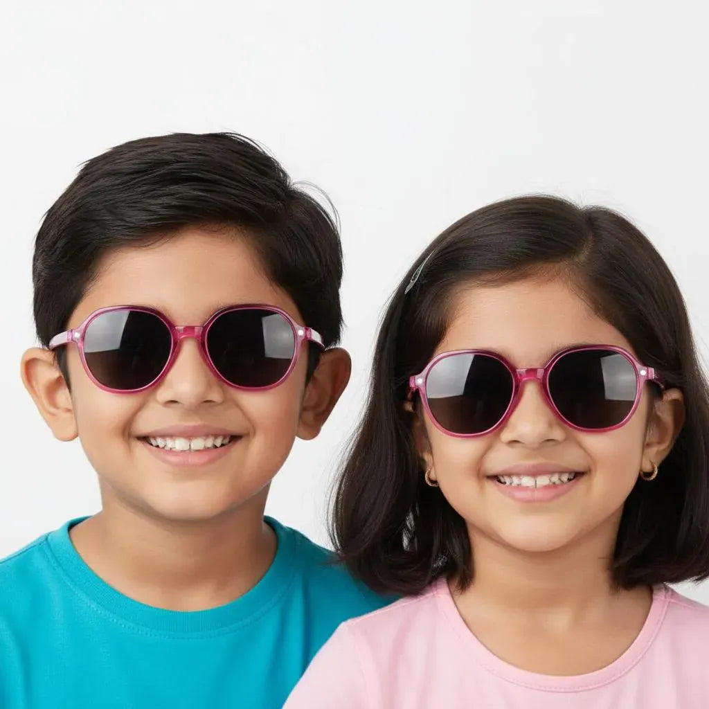 iDom Eyeglasses Full Frame Hexa Clip on Specs For Kids 236633