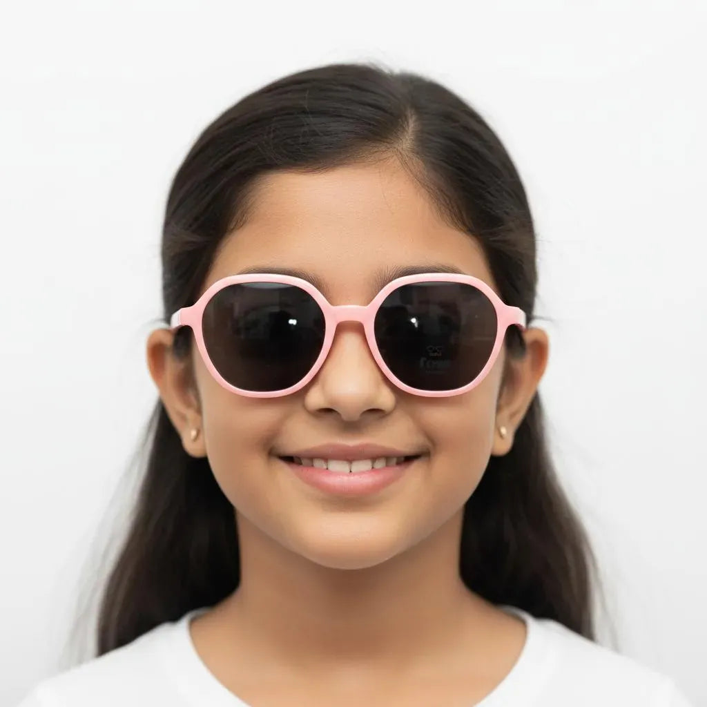 iDom Eyeglasses Full Frame Hexa Clip on Specs For Kids 599133