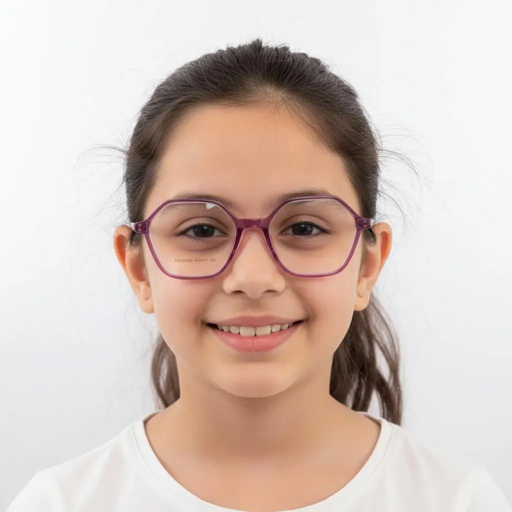 iDom Eyeglasses Full Frame Hexa Specs For Kids 116208