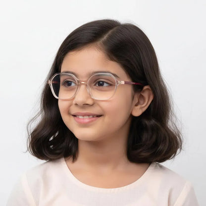 iDom Eyeglasses Full Frame Hexa Specs For Kids 996406