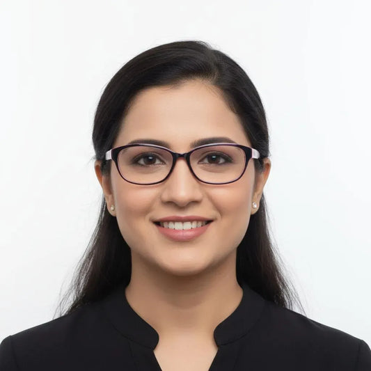 iDom Eyeglasses Full Frame Oval Specs For Women 340295