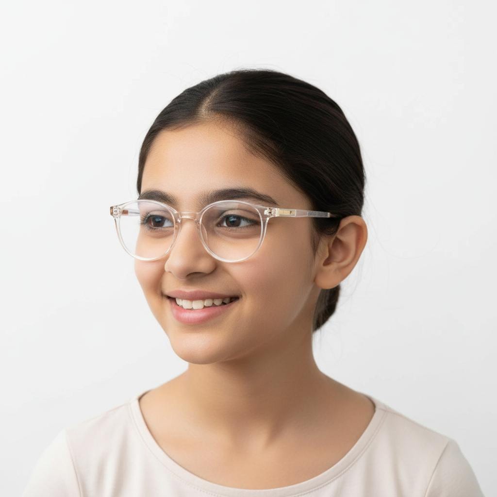 iDom Eyeglasses Full Frame Pento Shape For Kids 357044