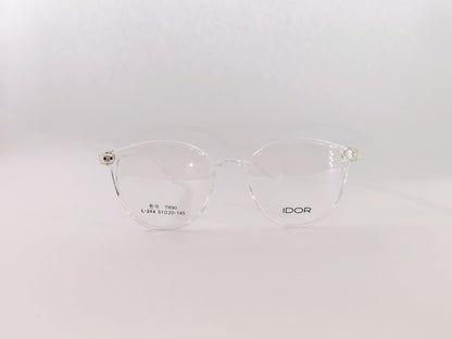 iDom Eyeglasses Full Frame Pento Shape For Women L244C7