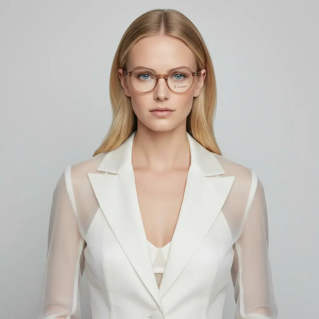 iDom Eyeglasses Full Frame Pento Shape For Women TB17425