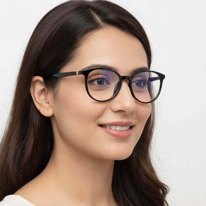 iDom Eyeglasses Full Frame Pento Specs For Women 442828