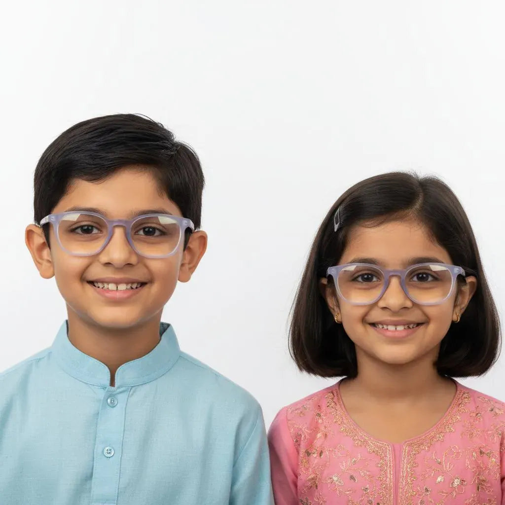 iDom Eyeglasses Full Frame Pento Square Shape For Kids 127091