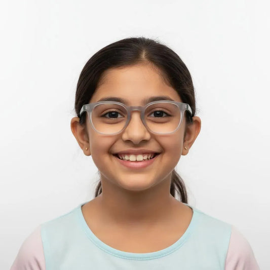 iDom Eyeglasses Full Frame Pento Square Shape For Kids 230905