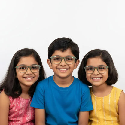 iDom Eyeglasses Full Frame Pento Square Shape For Kids 885949