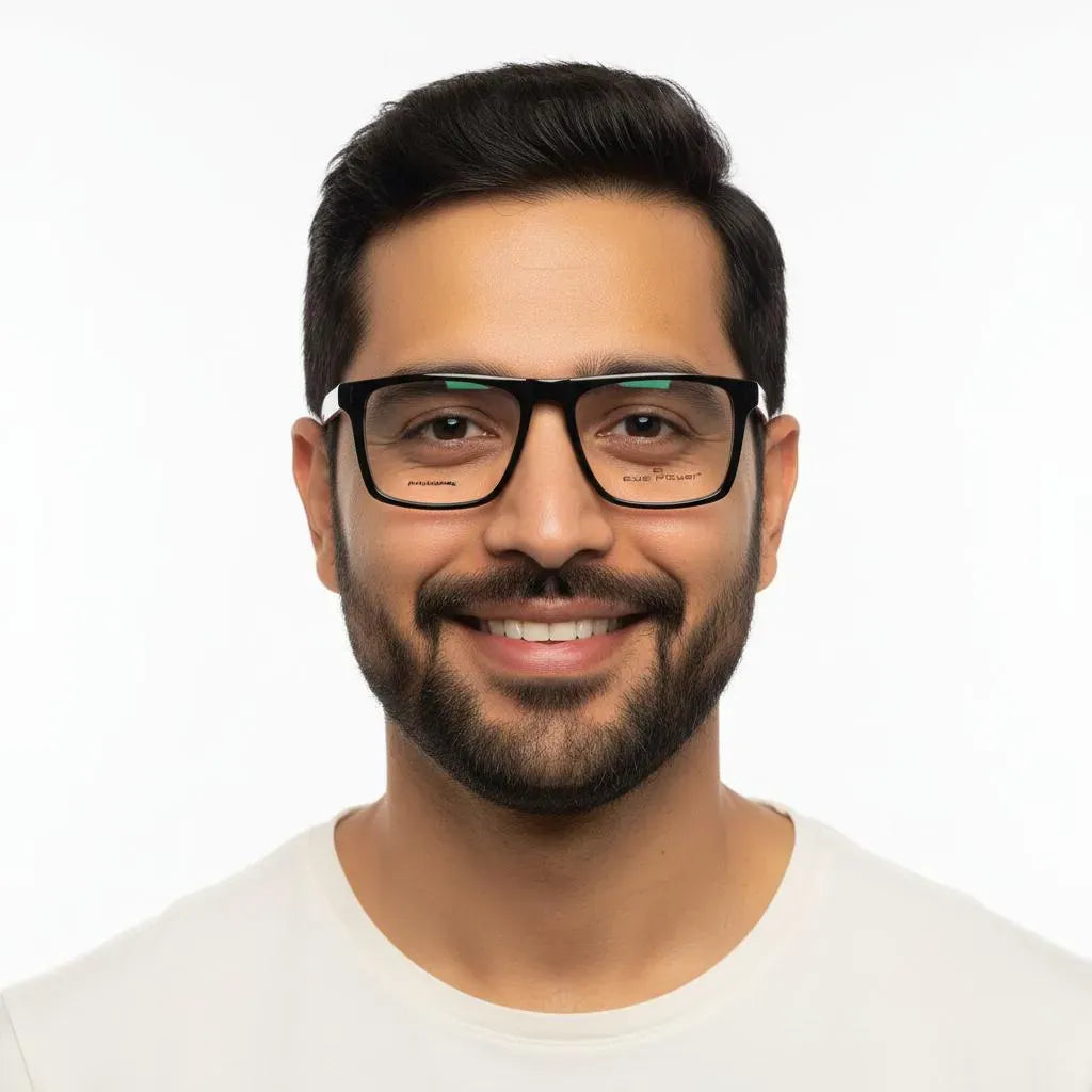 iDom Eyeglasses Full Frame Rectangle Shape For Men 161733