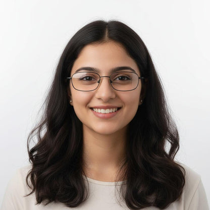 iDom Eyeglasses Full Frame Rectangle Shape For Women 151821