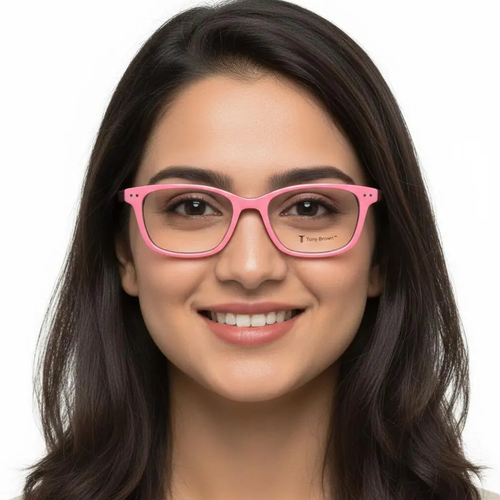 iDom Eyeglasses Full Frame Rectangle Shape For Women TBA0076