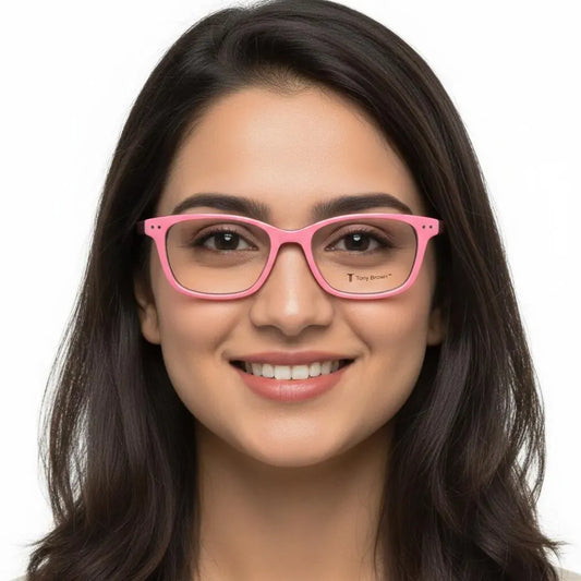 iDom Eyeglasses Full Frame Rectangle Shape For Women TBA0076