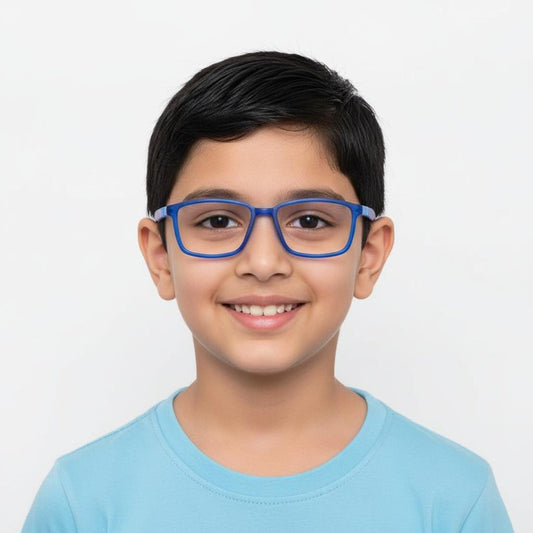 iDom Eyeglasses Full Frame Rectangle Specs For Kids 267566