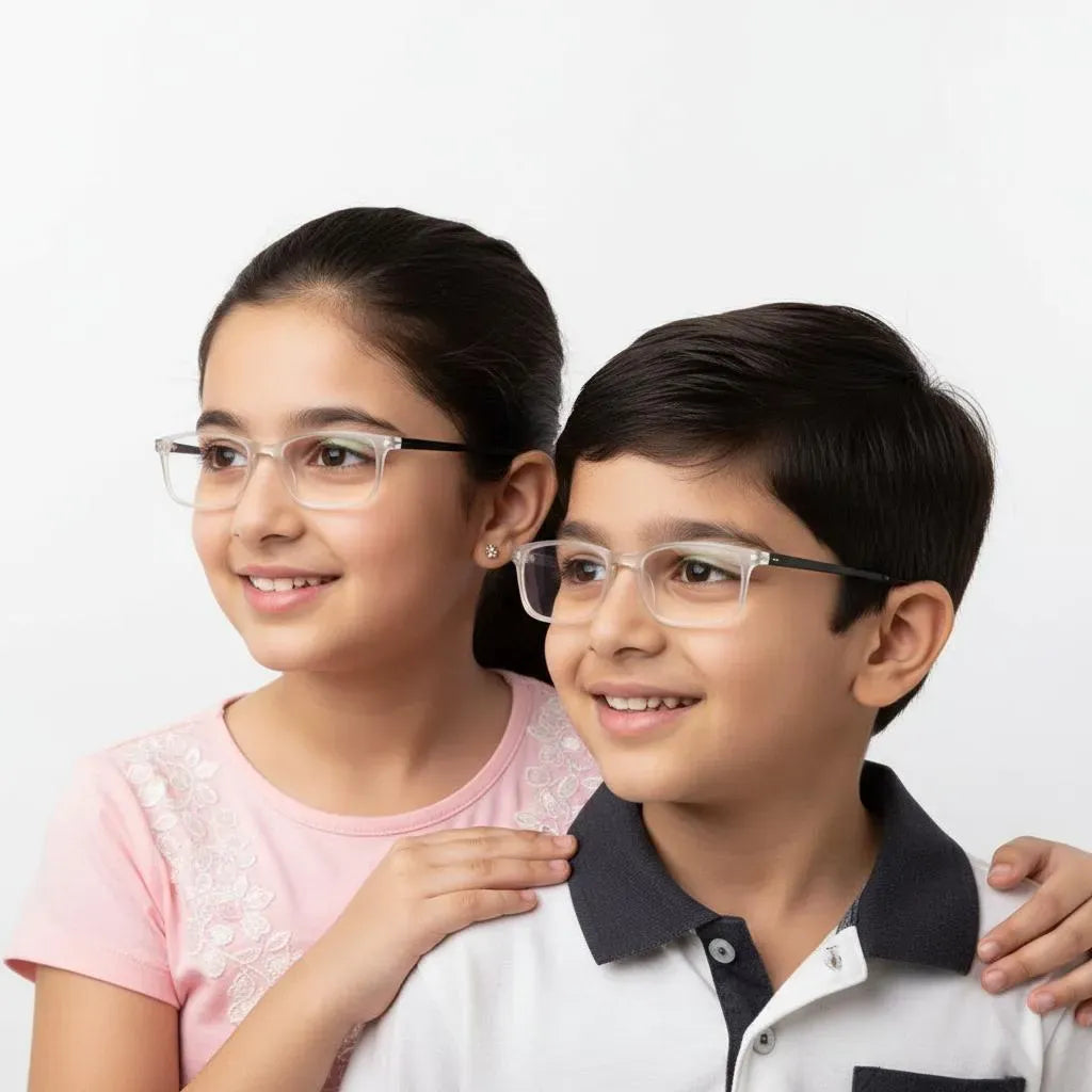 iDom Eyeglasses Full Frame Rectangle Specs For Kids 331799_B