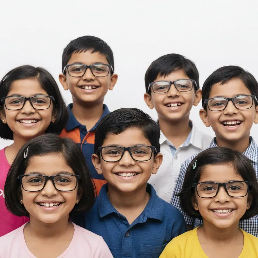 iDom Eyeglasses Full Frame Rectangle Specs For Kids 364719