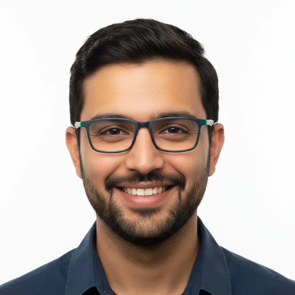 iDom Eyeglasses Full Frame Rectangle Specs For Men 114010