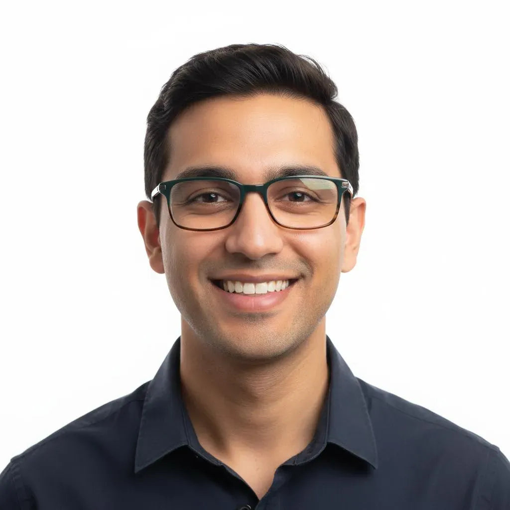 iDom Eyeglasses Full Frame Rectangle Specs For Men 123024