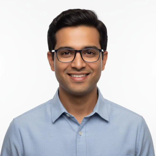 iDom Eyeglasses Full Frame Rectangle Specs For Men 132146