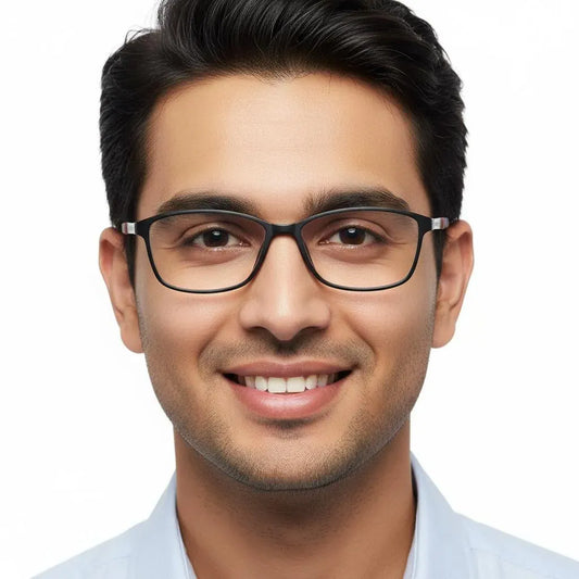 iDom Eyeglasses Full Frame Rectangle Specs For Men 136739