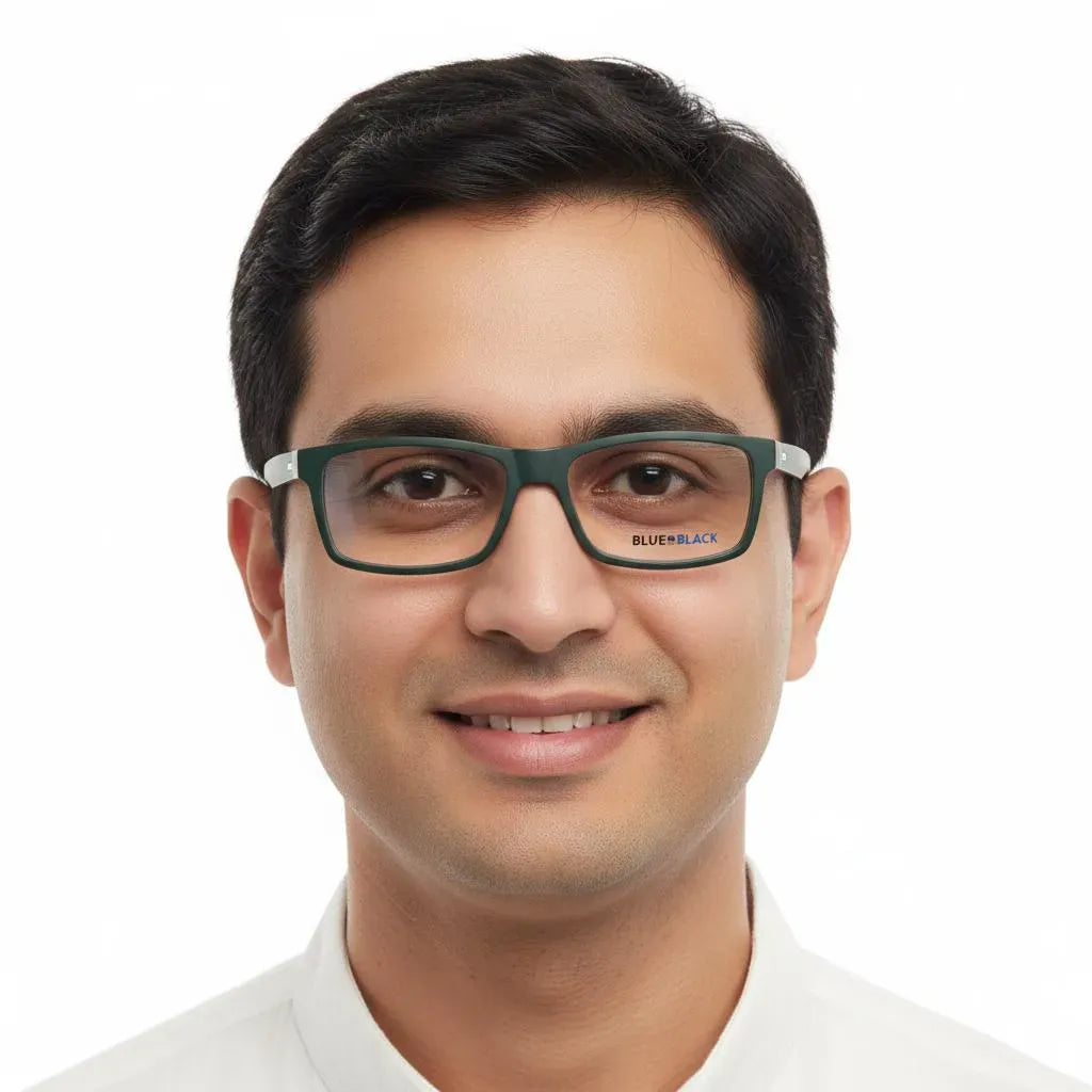 iDom Eyeglasses Full Frame Rectangle Specs For Men 148382