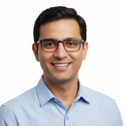 iDom Eyeglasses Full Frame Rectangle Specs For Men 150796